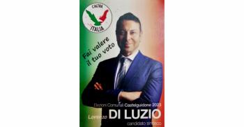 Lorenzo Di Luzio candidato Sindaco a Castelguidone con la lista 